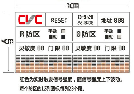 雙防區(qū)振動光纖報警主機(jī)